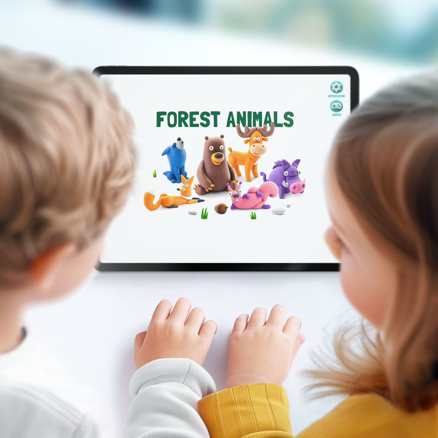 FOREST ANIMALS - 6 characters